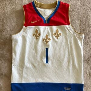 NBA/Nike Boys New Orleans Pelicans Jersey - Red, White, Blue